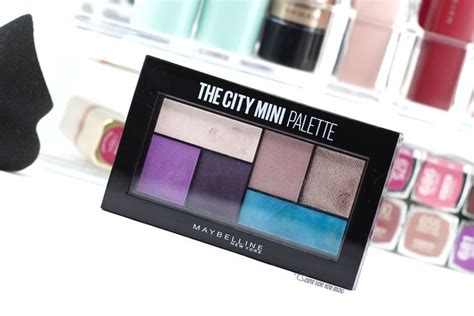 CUTE for You Probé la nueva paleta de Maybelline The City Mini