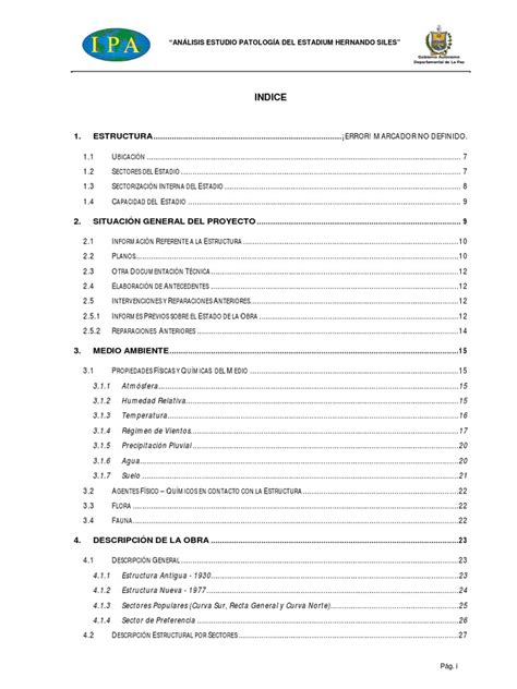 Pdf Analisis Estudio Patologia Preliminar Ver Dokumen Tips