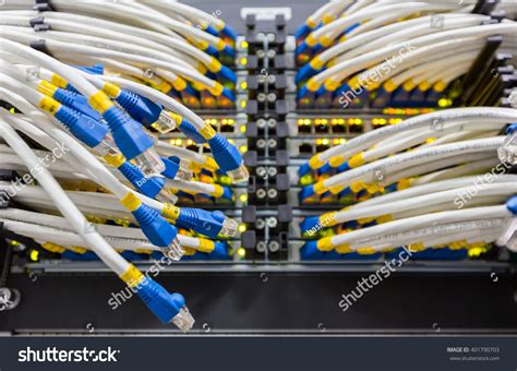 Network Switch Mount On Rack Lan Stock Photo 401790703 | Shutterstock