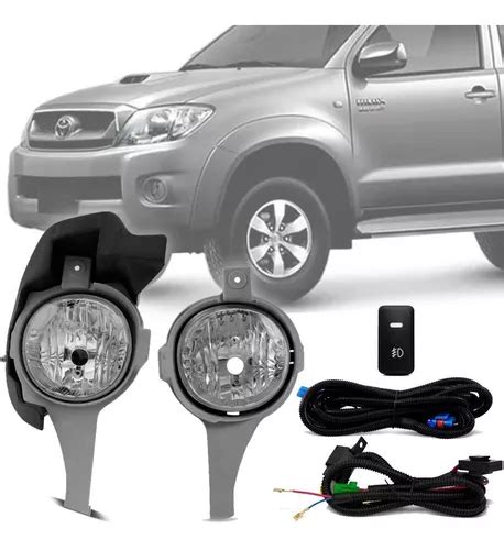 Par Farol Milha Auxiliar Hilux Neblina Frete Gr Tis