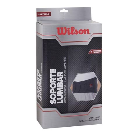 Soporte Lumbar Wilson Unitalla 2 Piezas Walmart