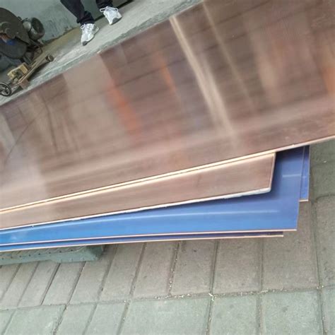 C Red Copper Plate Sheet Mm Mm Pure For Electrical Cables