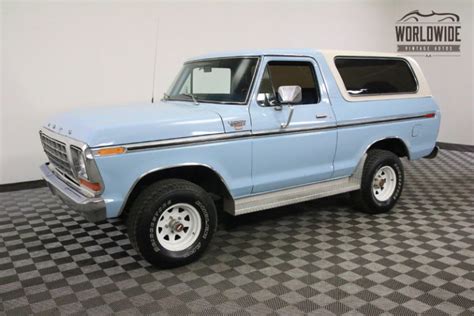 BUY THIS BRONCO: 1979 Baby Blue Beauty - Ford-Trucks.com