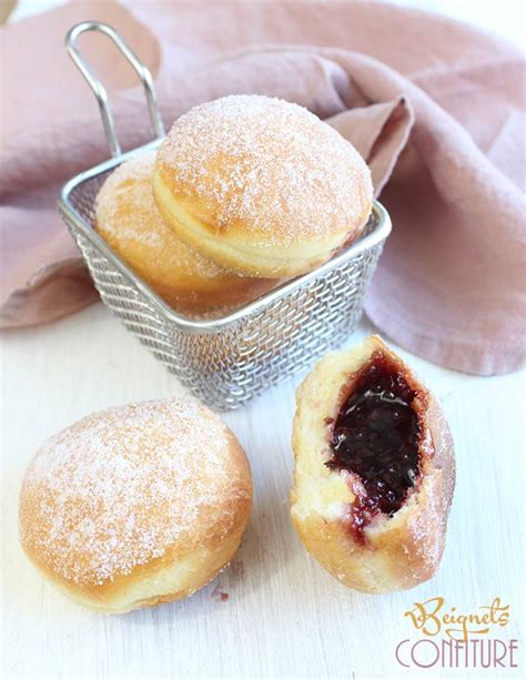 Beignets fourrés à la confiture Il était une fois la pâtisserie