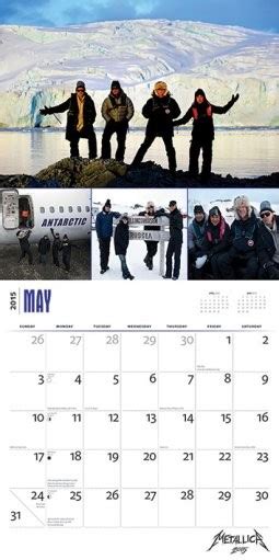 Metallica Kalender 2024 Gayle Johnath