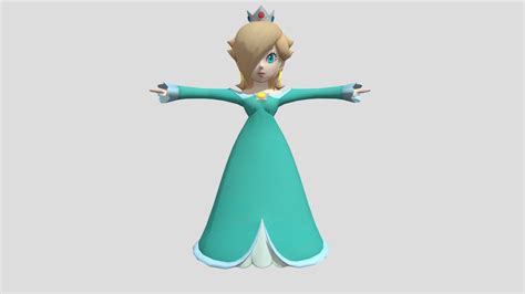 Mario Kart 8 Deluxe Rosalina Download Free 3d Model By Austin Zimmermann Austinzimmermann