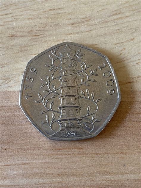 2009 Genuine Kew Gardens 50p Coin In Good Circulated Condition EBay