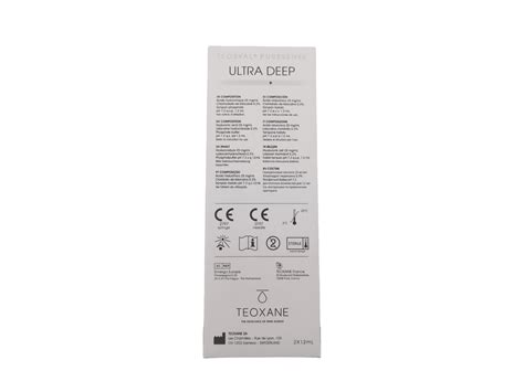 Teosyal Puresense Ultra Deep Lido X Ml Inj Advanced Dermal