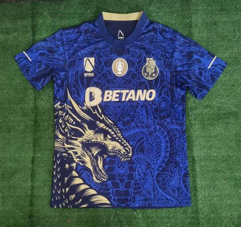 Porto Dragon Special Edition Blue Football Shirt