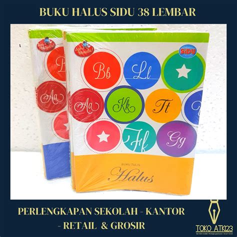 Jual Buku Tulis Sinar Dunia SIDU Isi 38 Lembar Buku Halus Bku