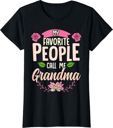 Personalized T Shirt Celebrate Grandma On Mothers Day With A