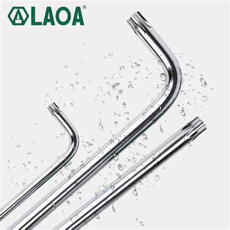 LAOA Inner Spline Allen Key Set With Middle Hole Wrench Torx