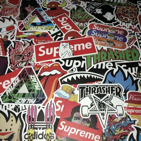 Sticker waterproof High Quality Luggage Stickers - Streetwear brands ...