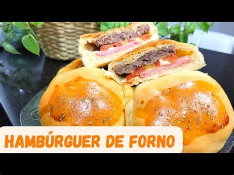 Fiz O Melhor Hamb Rguer De Forno Uma Del Cia Youtube