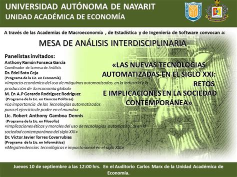 Las Nuevas Tecnolog As Automatizadas En El Siglo Xxi Unidad Acad Mica