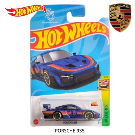 Hotwheels ลิขสิทธิ์แท้100 รุ่น Porsche 935 โมเดลรถ Hot Wheels Hw33a2