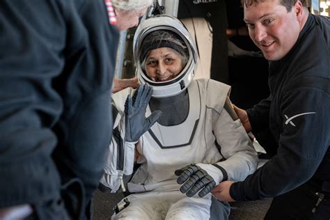 stranded nasa astronauts return home march   reuters