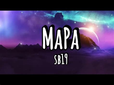 SB19 - MAPA (LYRICS) - YouTube