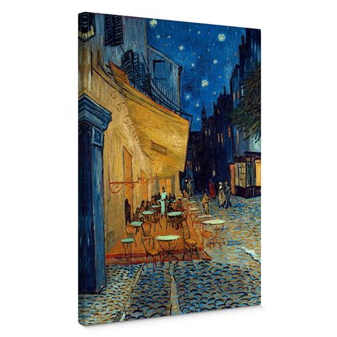 Vincent van Gogh Café Terrace at Night Canvas print wall art