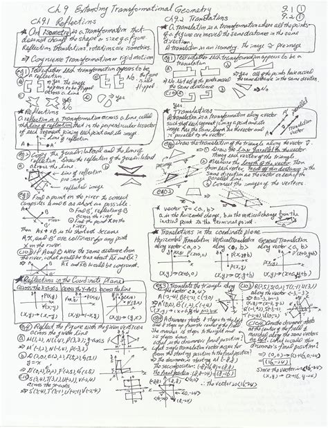 Sean's Math Page: Geometry Class Note - Chapter 9