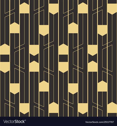 Abstract art deco seamless modern tiles pattern Vector Image