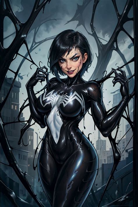 She Venom Symbiote Suit 2 By Penguih On Deviantart