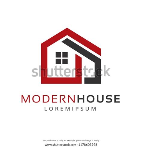 Modern House Logo Template Design Vector Stock Vector (Royalty Free ...