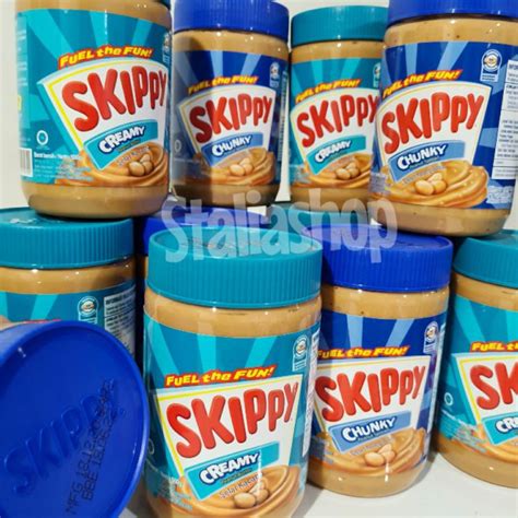 Jual Selai Kacang Skippy Chunky Creamy 500gr Shopee Indonesia