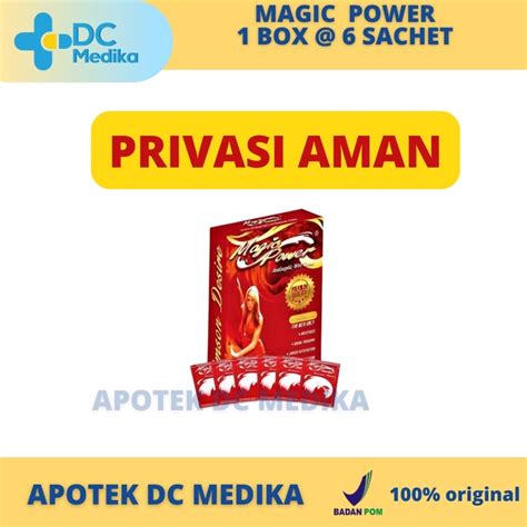 Jual Magic Power Merah Sachet Tissue Magic Tisu Magic