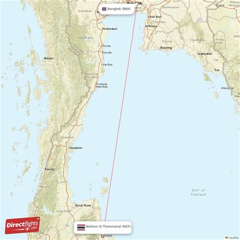 Direct Flights From Bangkok To Nakhon Si Thammarat BKK To NST Non Stop