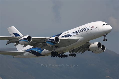 Airbus A380 841 9M MNB Malaysian Airlines VHHH Hong Flickr