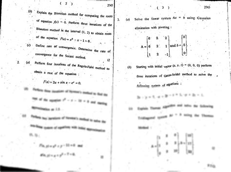 Solution Numerical Methods Studypool