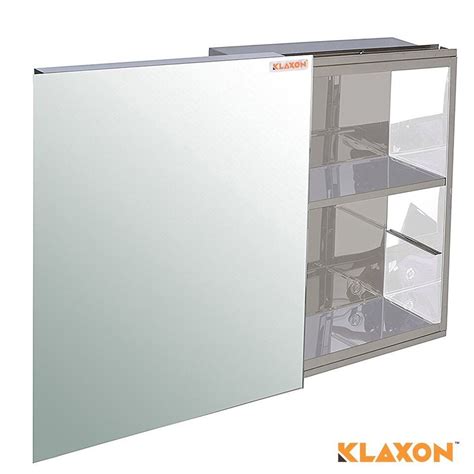 Klaxon Bathroom Mirror Cabinet Size 40 Cm X 125 Cm X 50 Cm Rs 3386