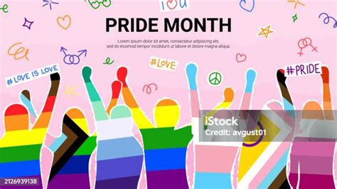 Vector Collage For Pride Month Stock Illustration Download Image Now