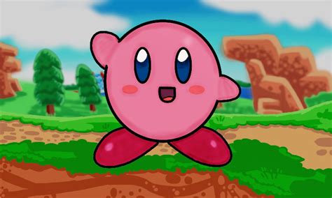 Kirby Drawing by HarborSideTV on DeviantArt