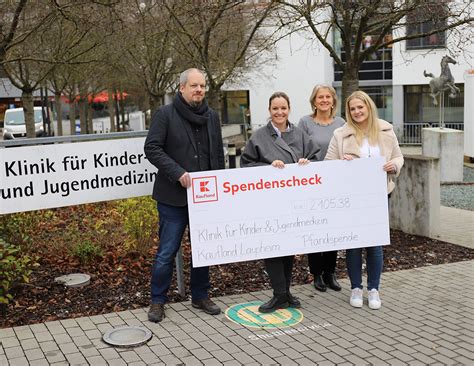 Klinik für Kinder und Jugendmedizin erhält Spende über 2 000 Euro