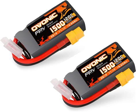 Ovonic S Lipo Akku Mah C V Lipo Mit Xt Stecker F R Fpv Rc