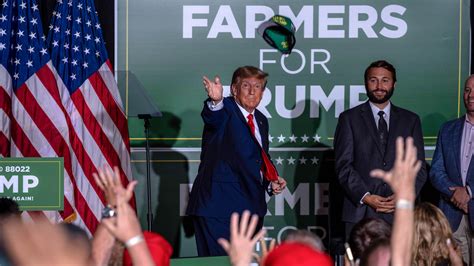 In Ag Friendly Iowa Trump Goes After Desantis On Farming Issues The