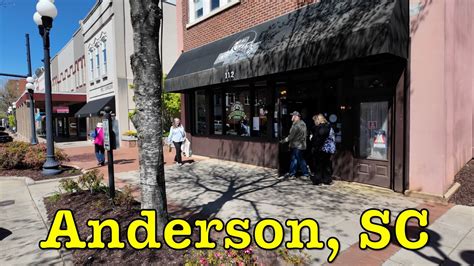 I M Visiting Every Town In Sc Anderson South Carolina Youtube