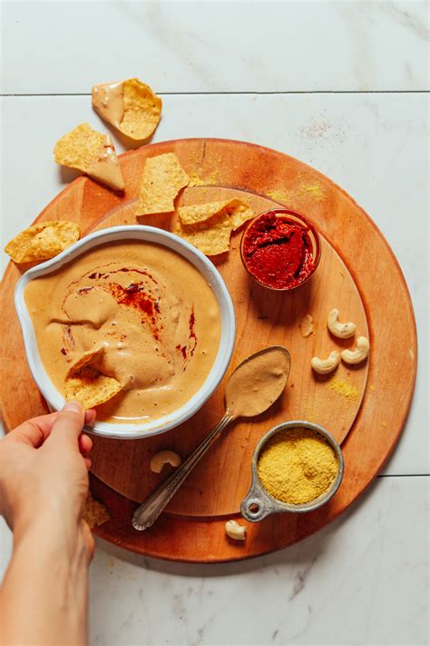 5 Minute Vegan Cashew Queso Minimalist Baker Recipes