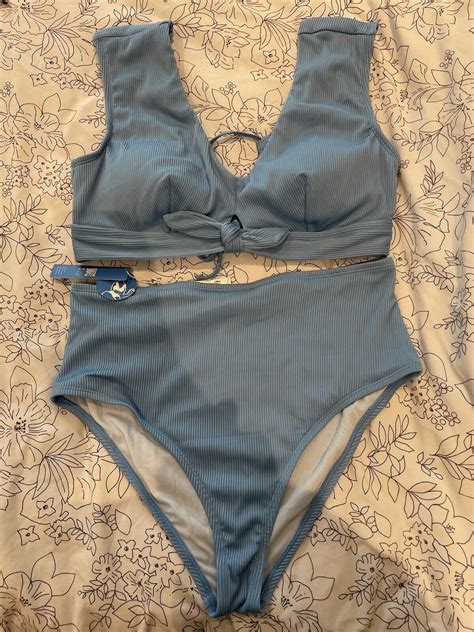 Cupshe Woman Bikini Swimwear Set Top Bottom 2XL UK 16 18 EBay