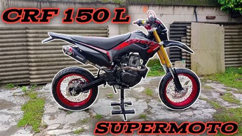 REVIEW HONDA CRF 150 L SUPERMOTO YouTube