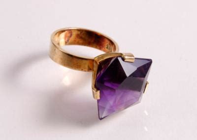 Amethyst Damenring Schmuck Kunst Antiquit Ten