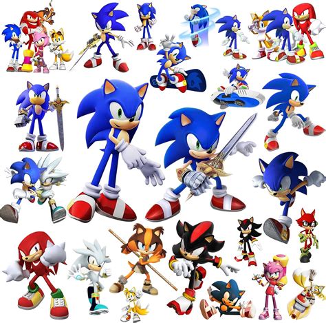 Sonic The Hedgehog Wall Decals Stickers Peel And Stick Sonic Wall