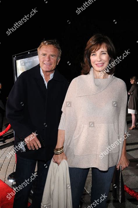 Terry Jastrow Anne Archer Editorial Stock Photo Stock Image