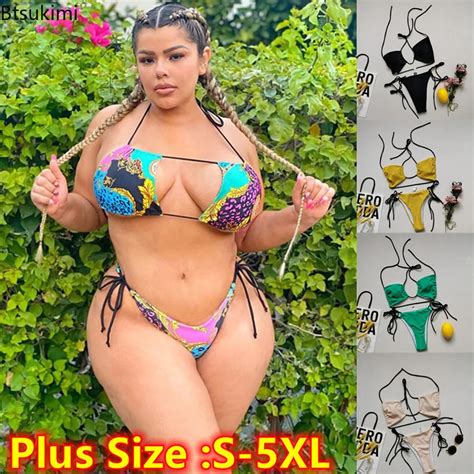 Frauen Badeanz Ge Plus Gr E Xl Xl Sexy Bikini Set Damen