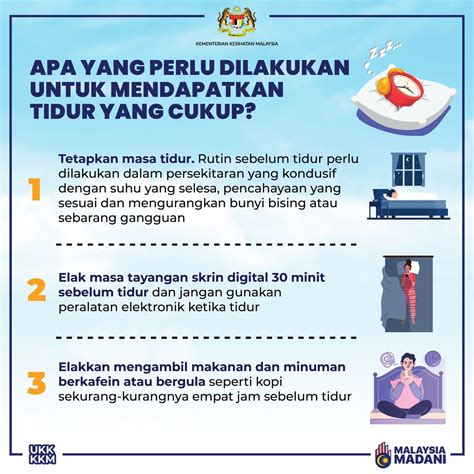 Bernama On Twitter Rt Kkmputrajaya Tidur Sangat Penting Untuk