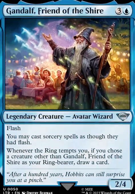 Gandalf Friend Of The Shire Commander Edh Mtg Deck