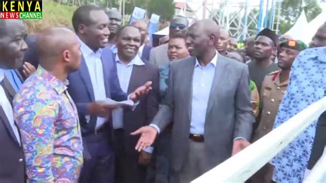 Ruto Meets Azimio Governor Simba Arati See What Happened In Kisii