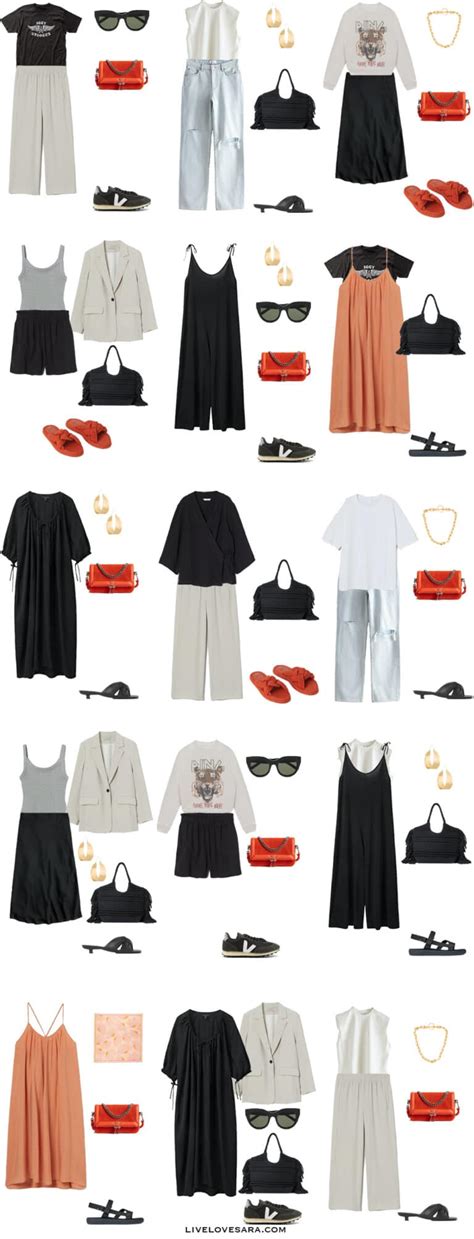 How To Build An Edgy Capsule Wardrobe For Summer Livelovesara